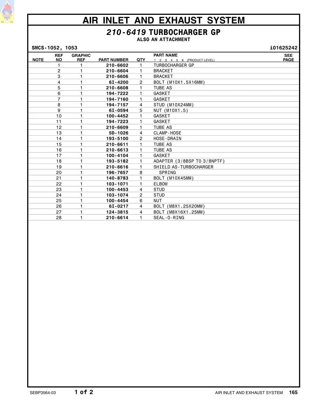 193-5100 - HOSE-DRAIN