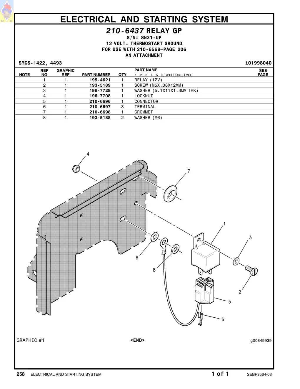 193-5188 - WASHER (M6)