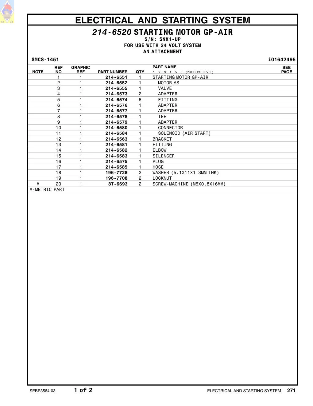 214-6555 - VALVE