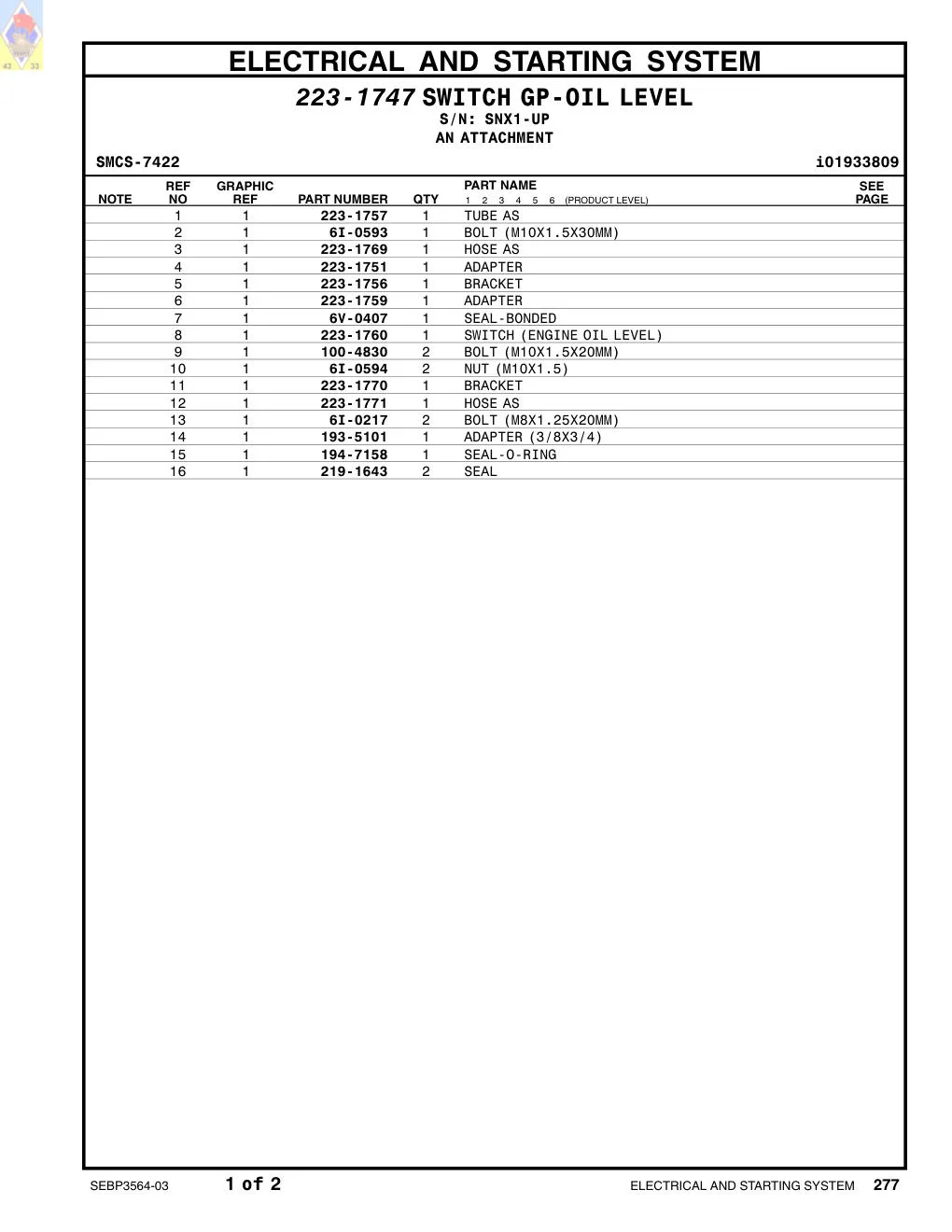223-1770 - BRACKET