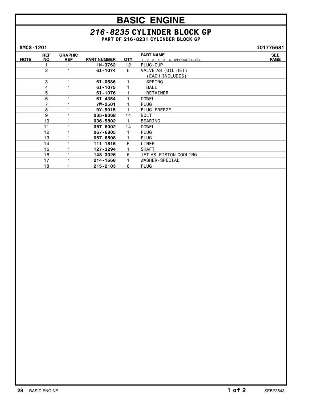 036-5802 - BEARING