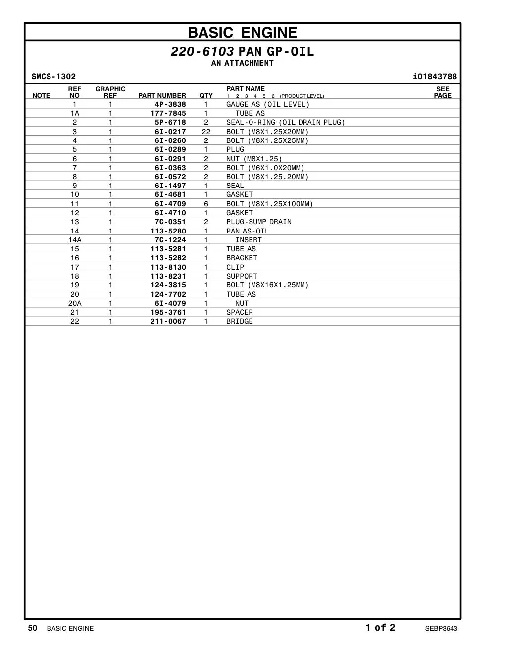 113-5282 - BRACKET