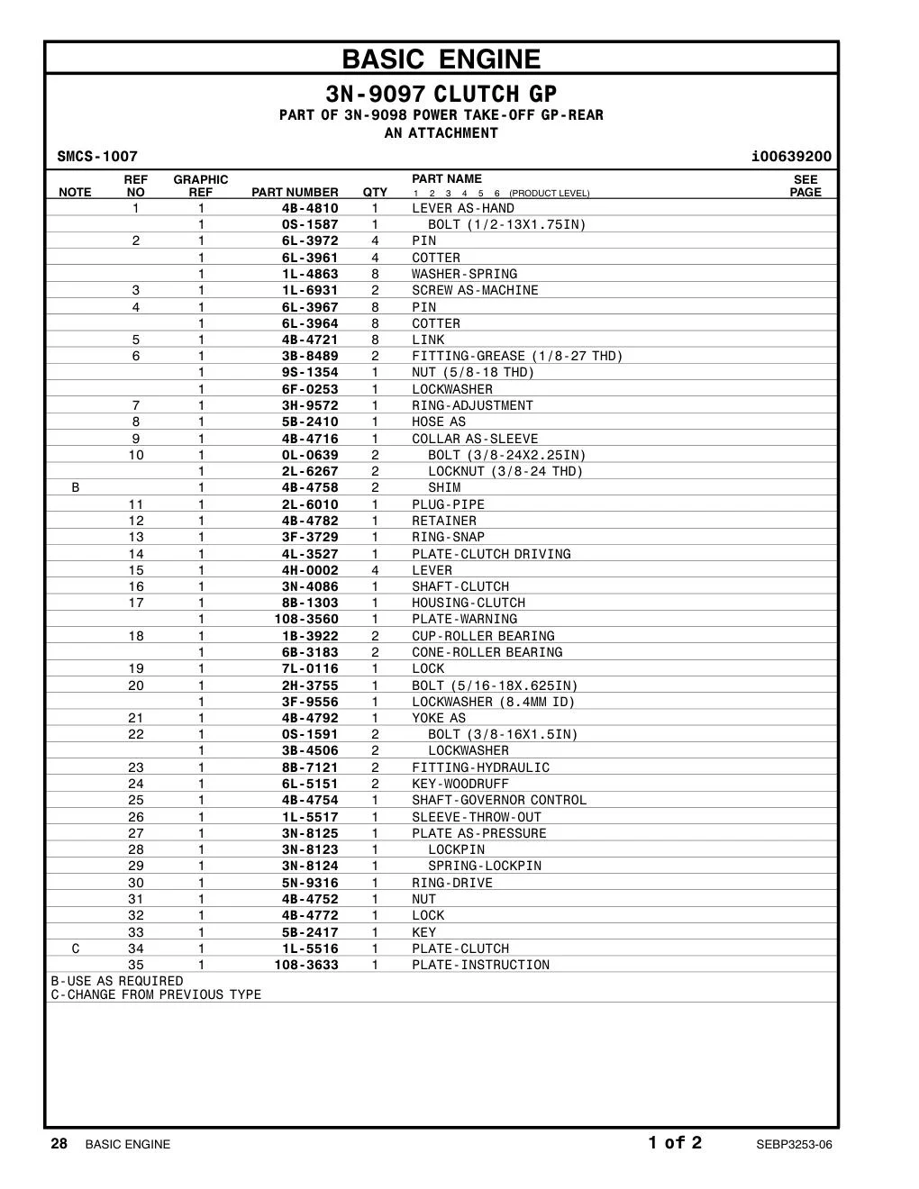 4B-4782 - RETAINER
