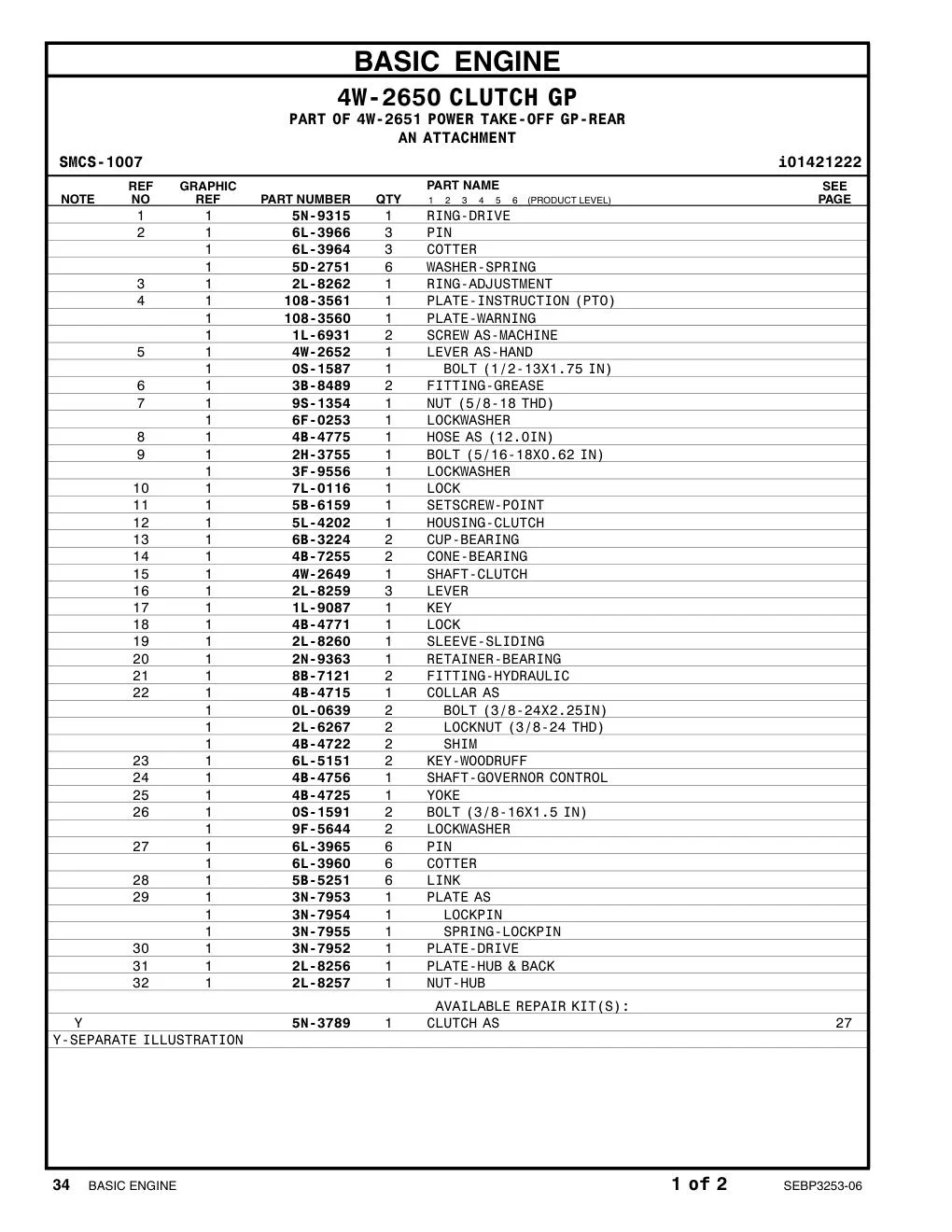 6B-3224 - CUP-BEARING
