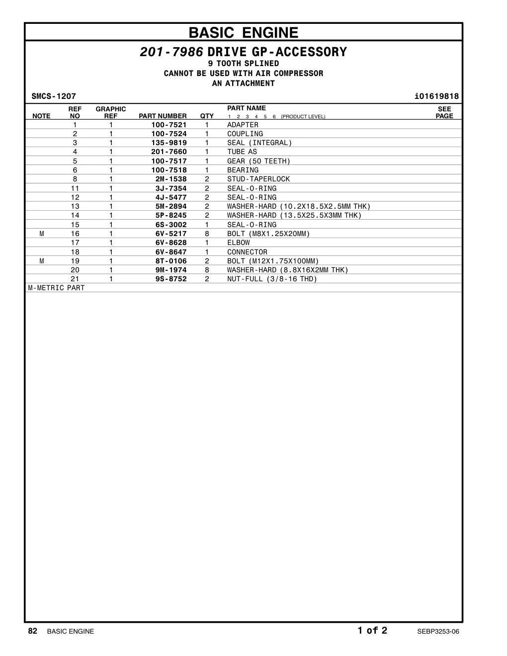 6V-8647 - CONNECTOR