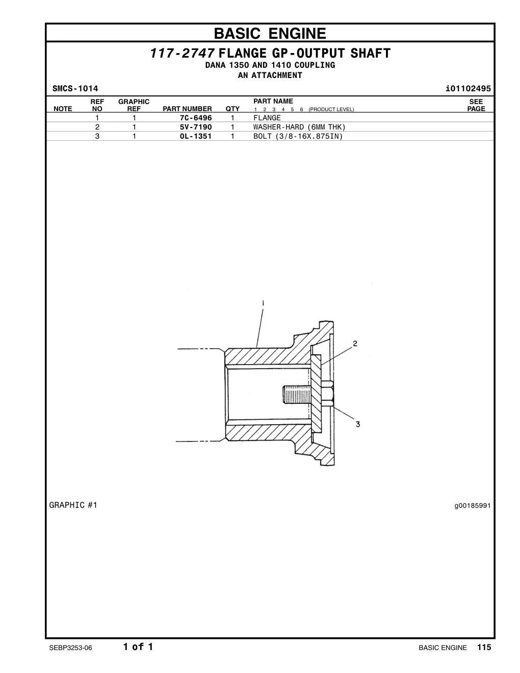 7C-6496 - FLANGE