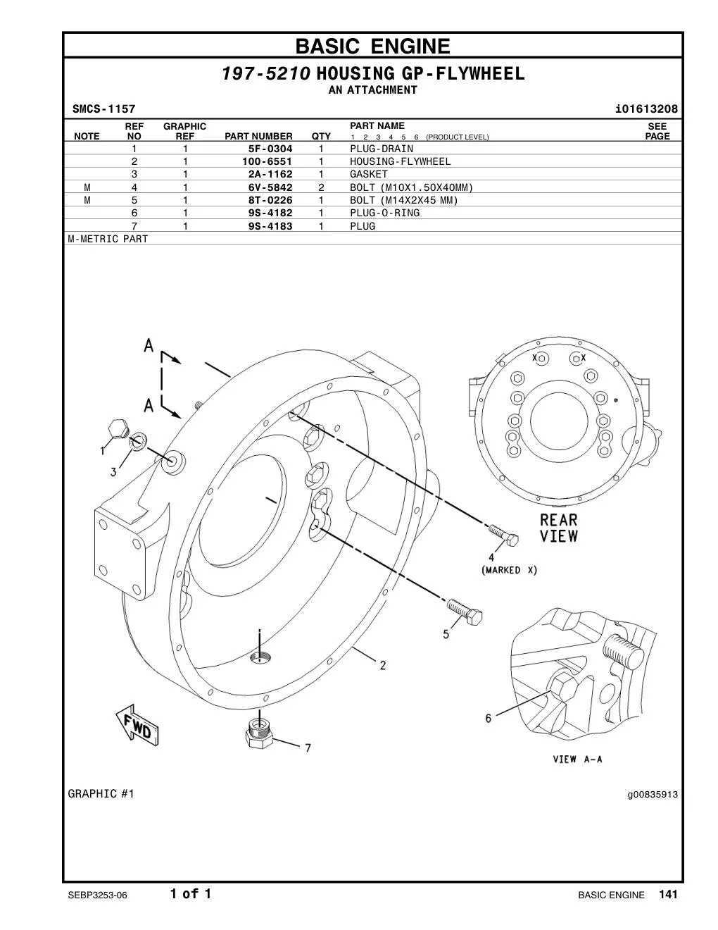 8T-0226 - BOLT (L=45mm)