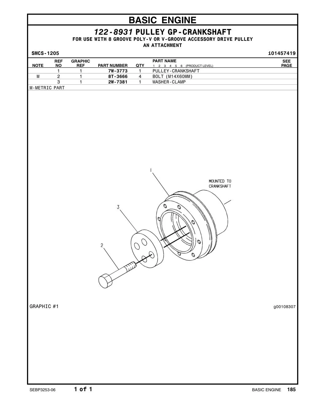 7W-3773 7W-3773 CAT parts manual diagram