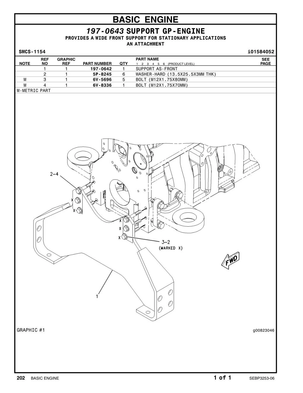6V-8336 - BOLT (L=70mm)