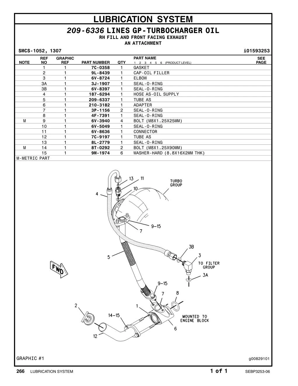 9L-8439 - CAP-OIL FILLER (ENGINE)