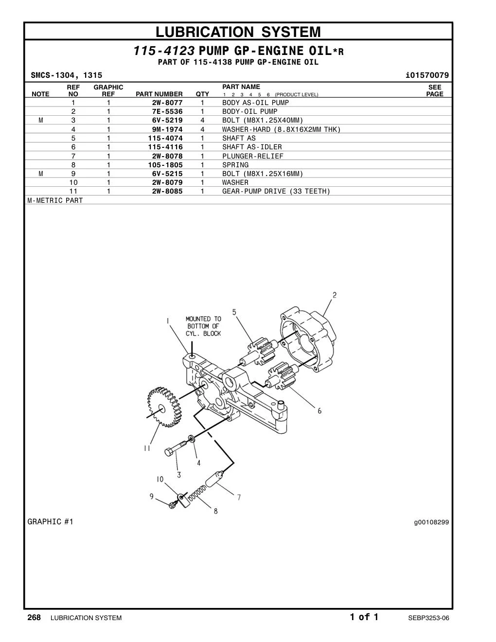 2W-8077 BODY AS CAT parts manual diagram