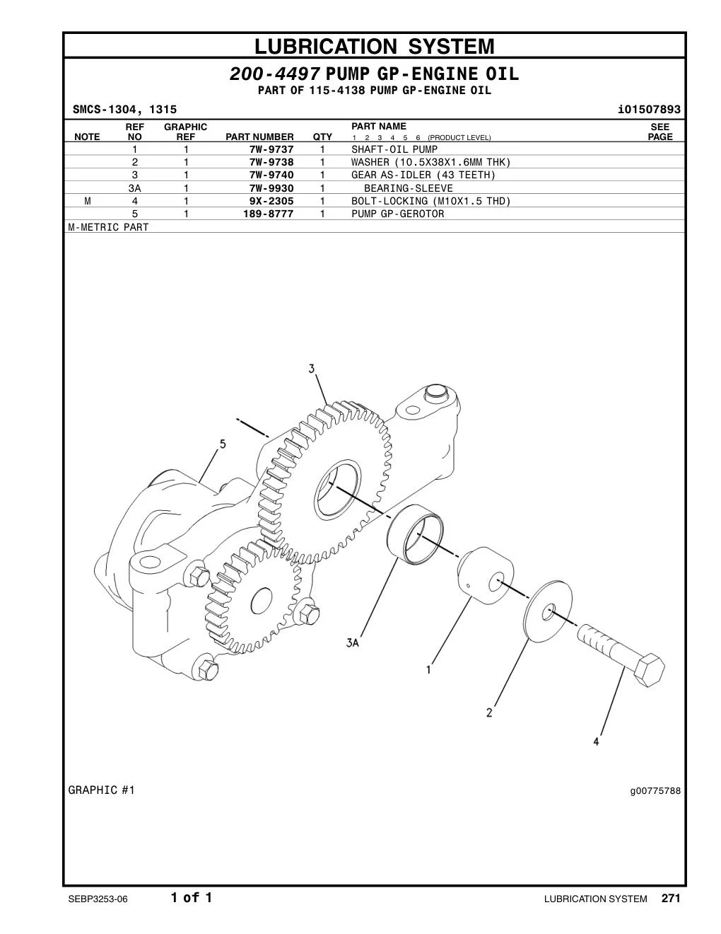 9X-2305 - BOLT (L=50mm)