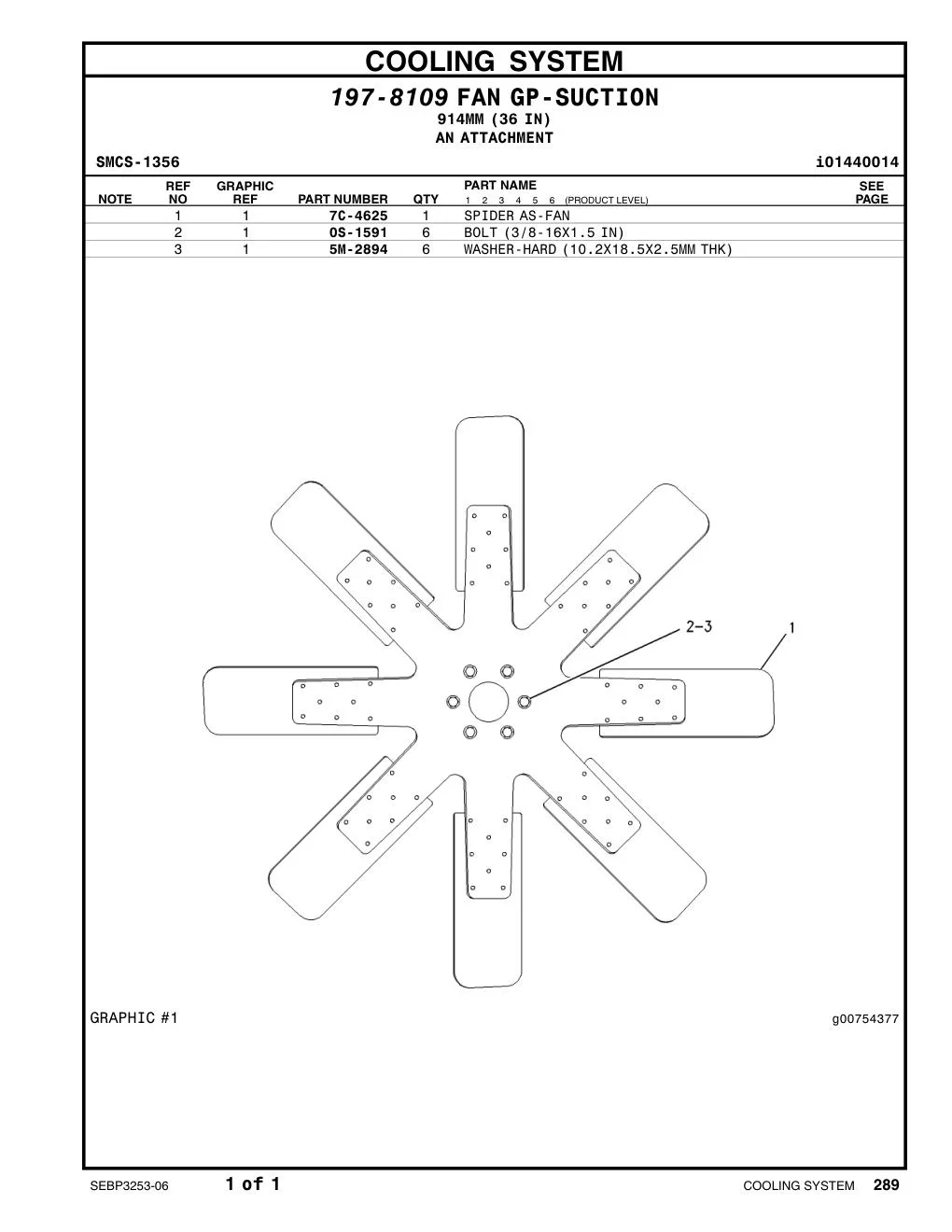 7C-4625 - SPIDER AS-FAN (8-BLADE)