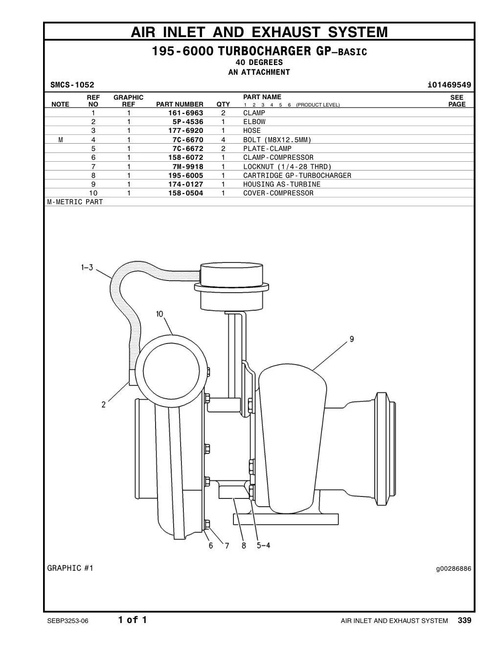 158-0504 - COVER-COMPRESSOR