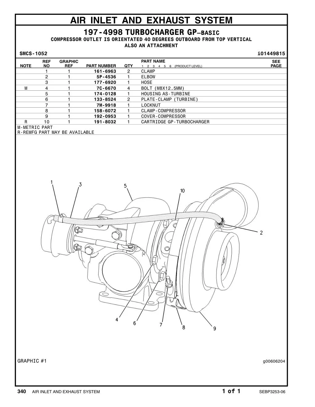 192-0953 - COVER-COMPRESSOR
