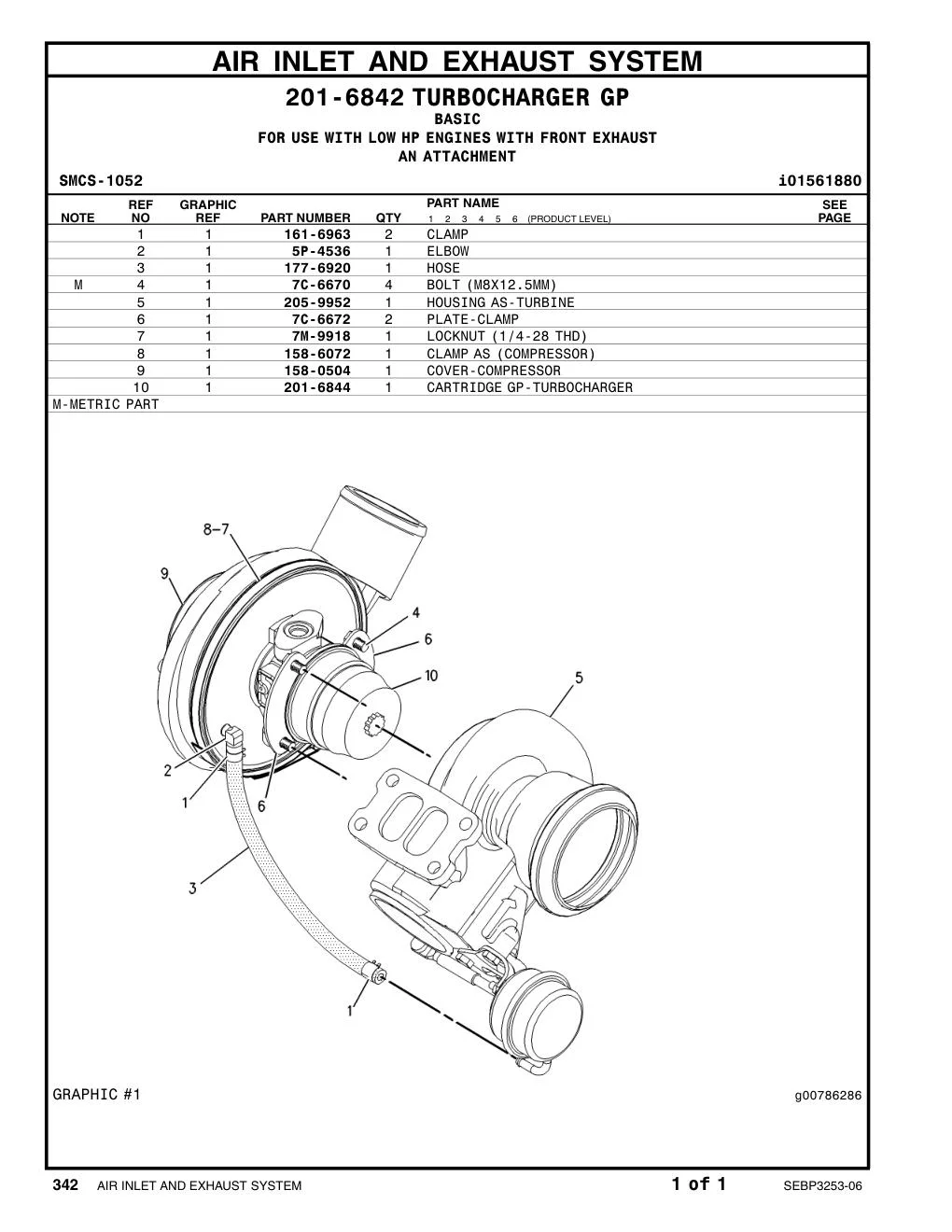 7C-6672 - PLATE (TURBINE)