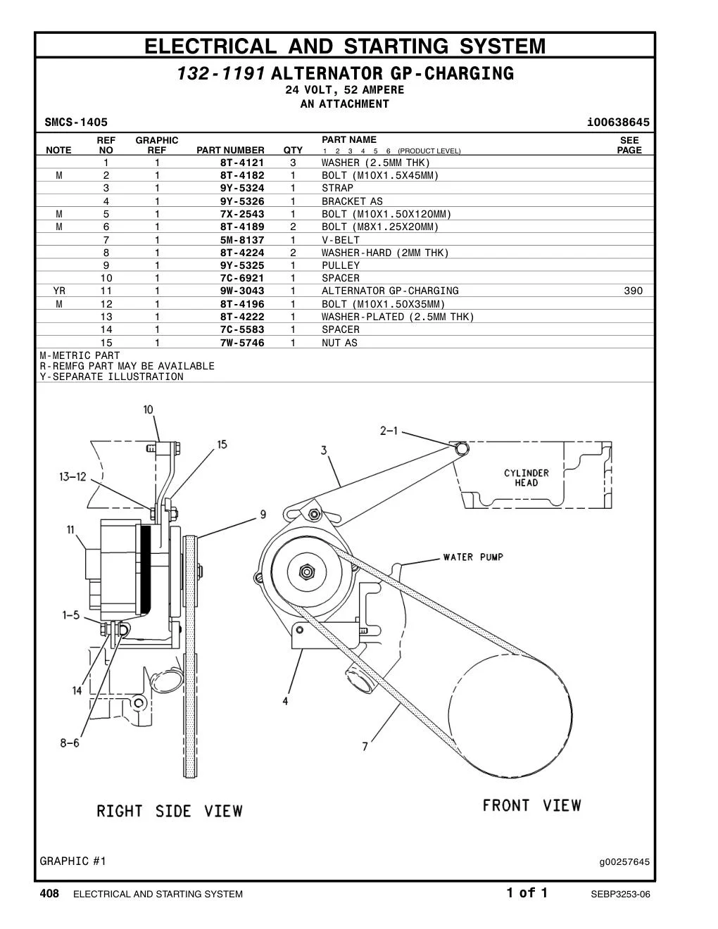 8T-4182 - BOLT (L=45mm)