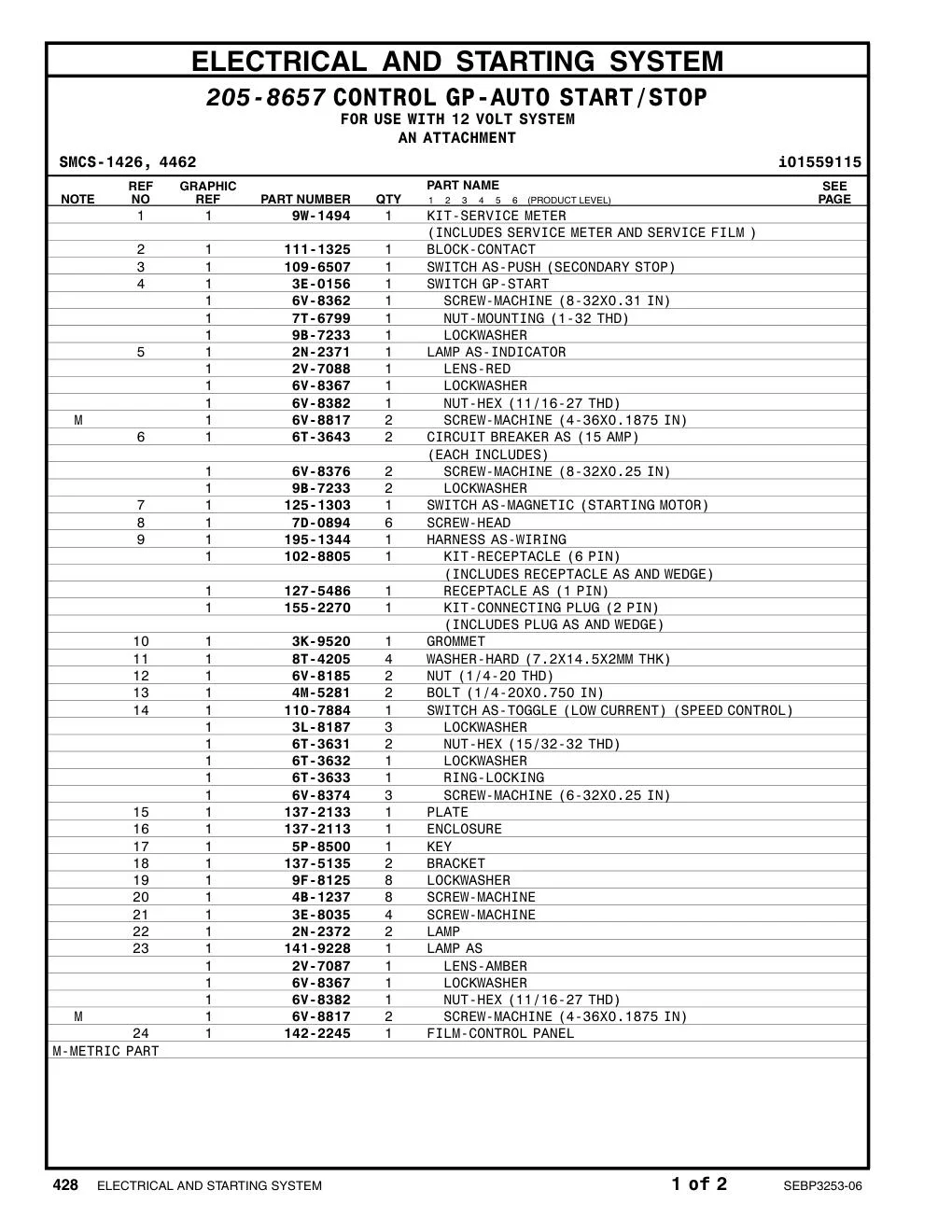 6V-8362 - SCREW