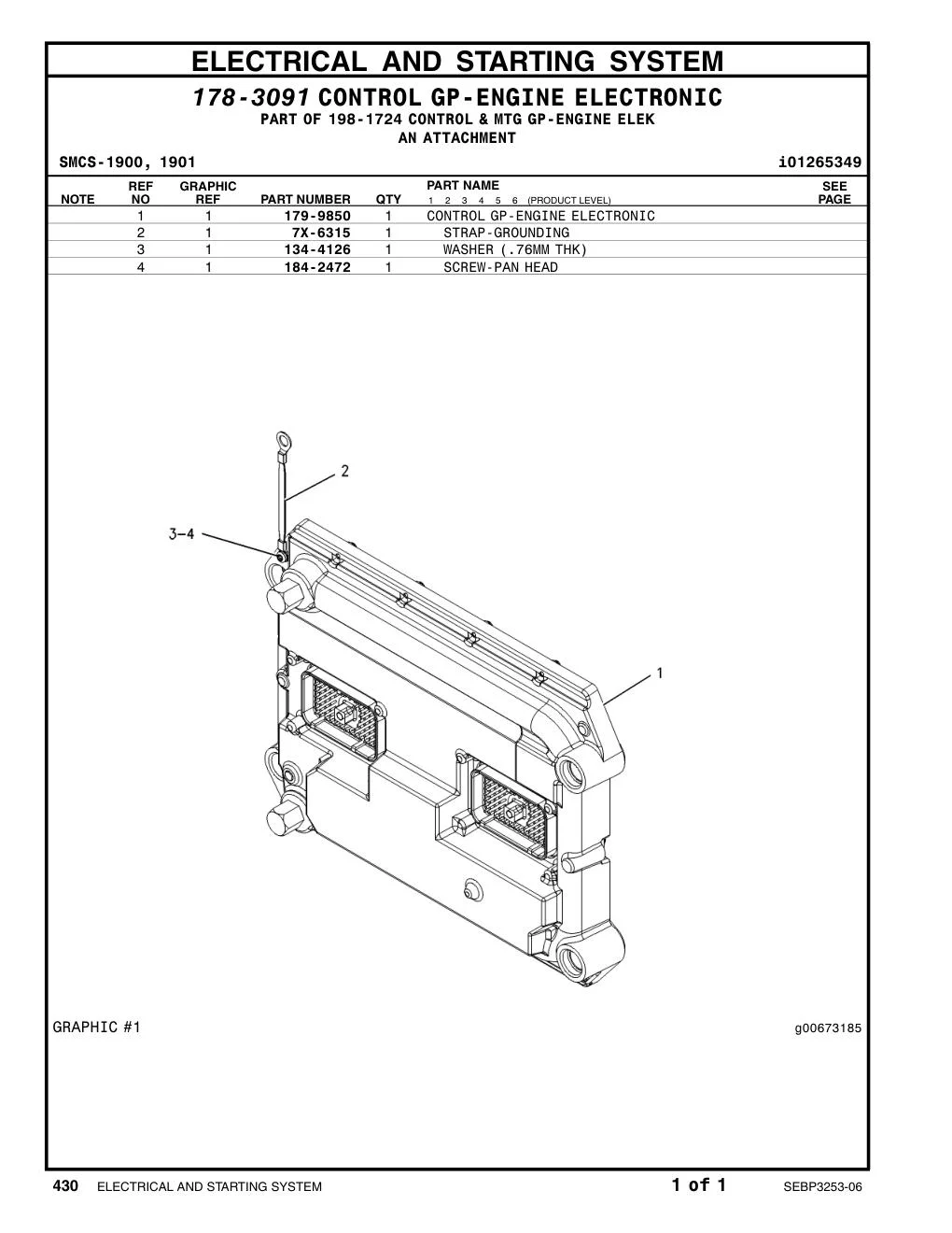 7X-6315 - STRAP AS-GROUND