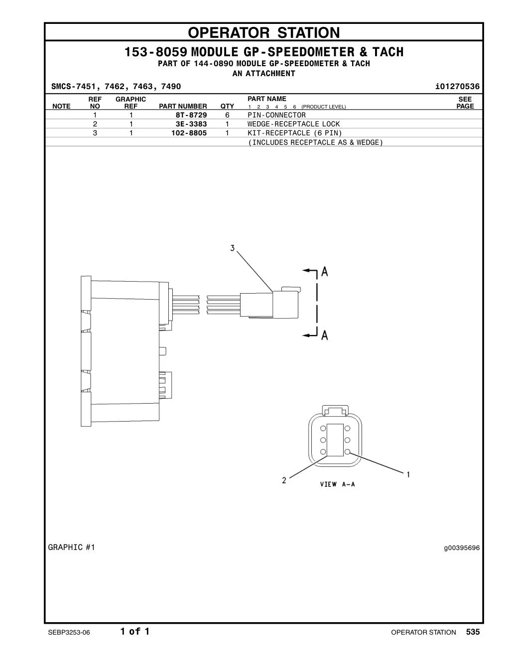 8T-8729 - PIN
