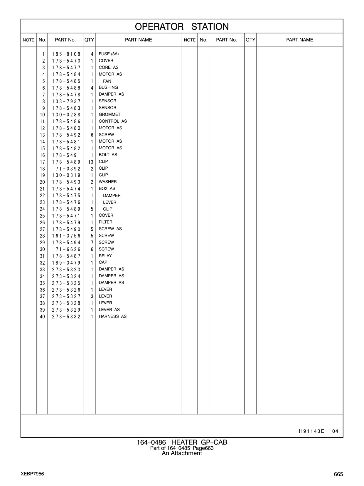 273-5332 - HARNESS AS