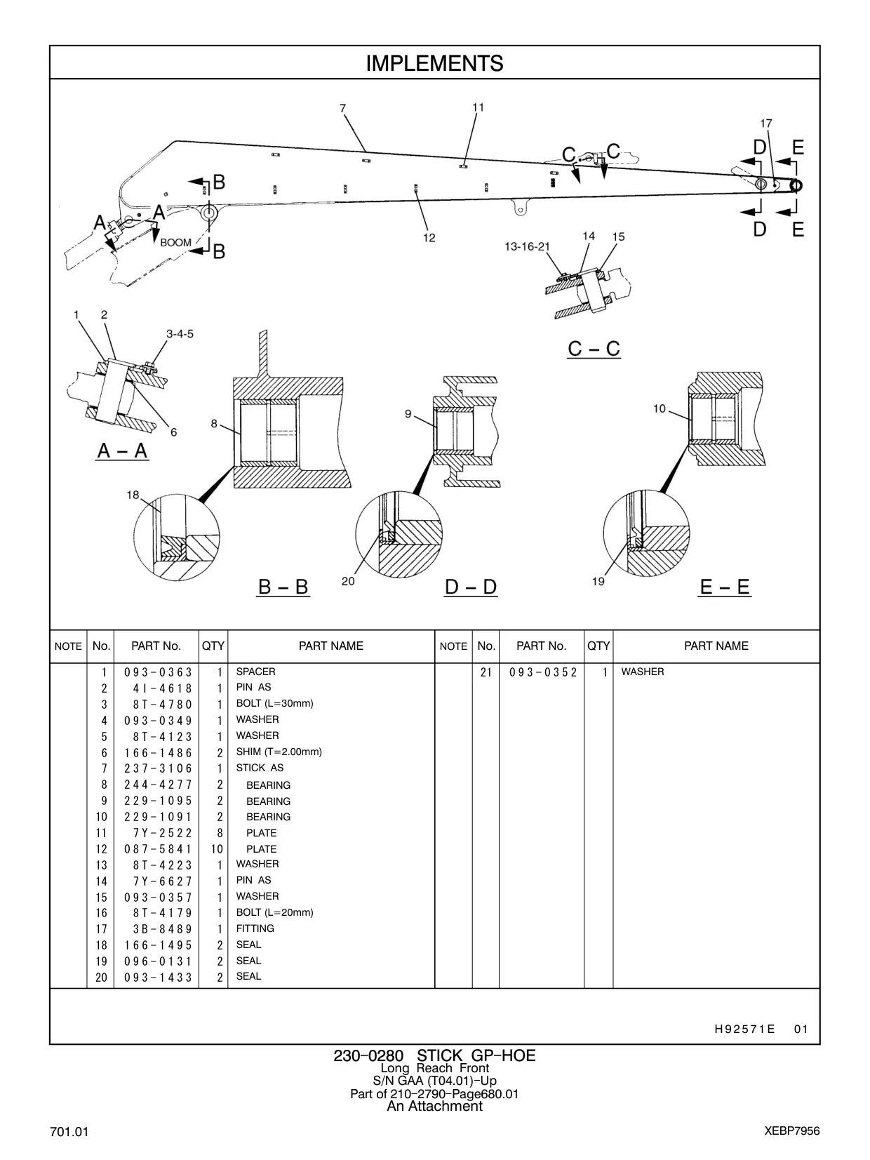 229-1091 - BEARING