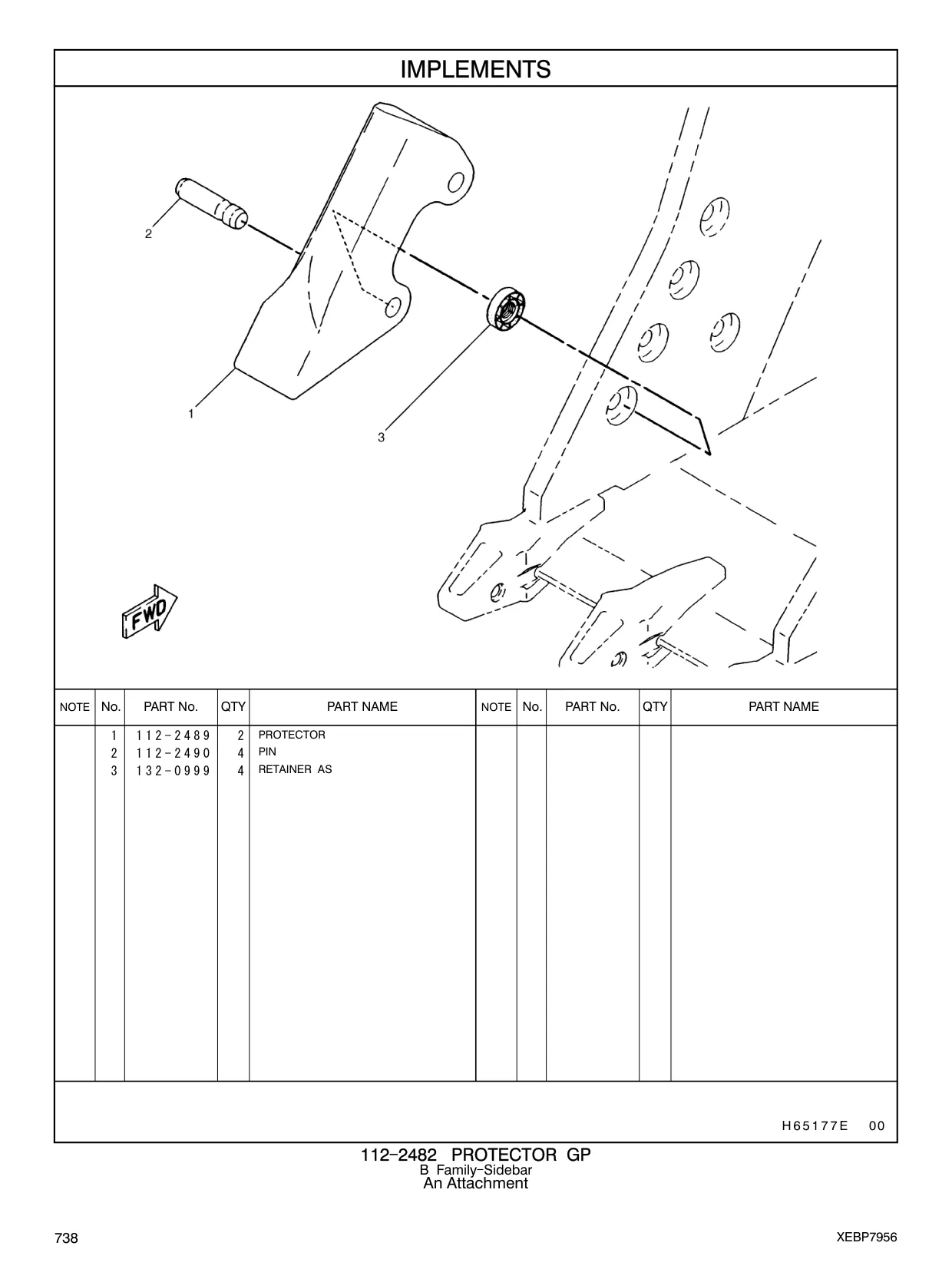 132-0999 - RETAINER AS