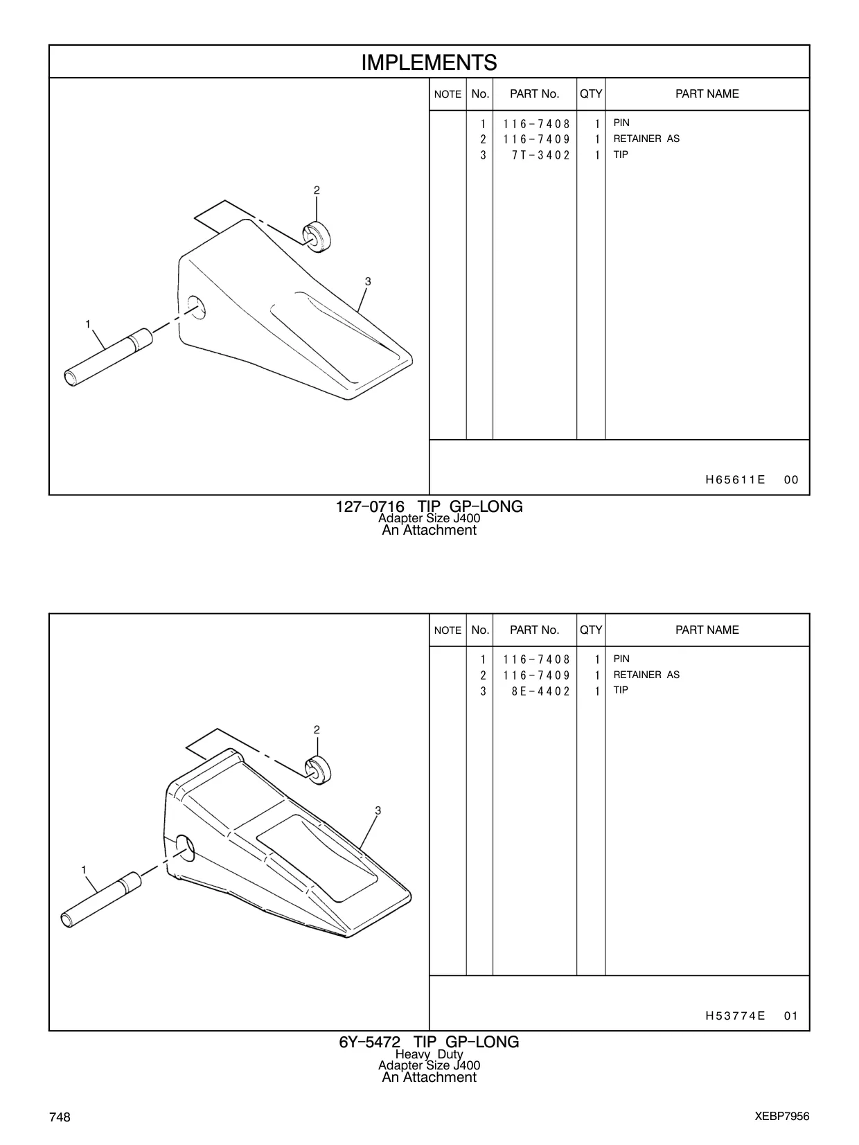 116-7408 - PIN