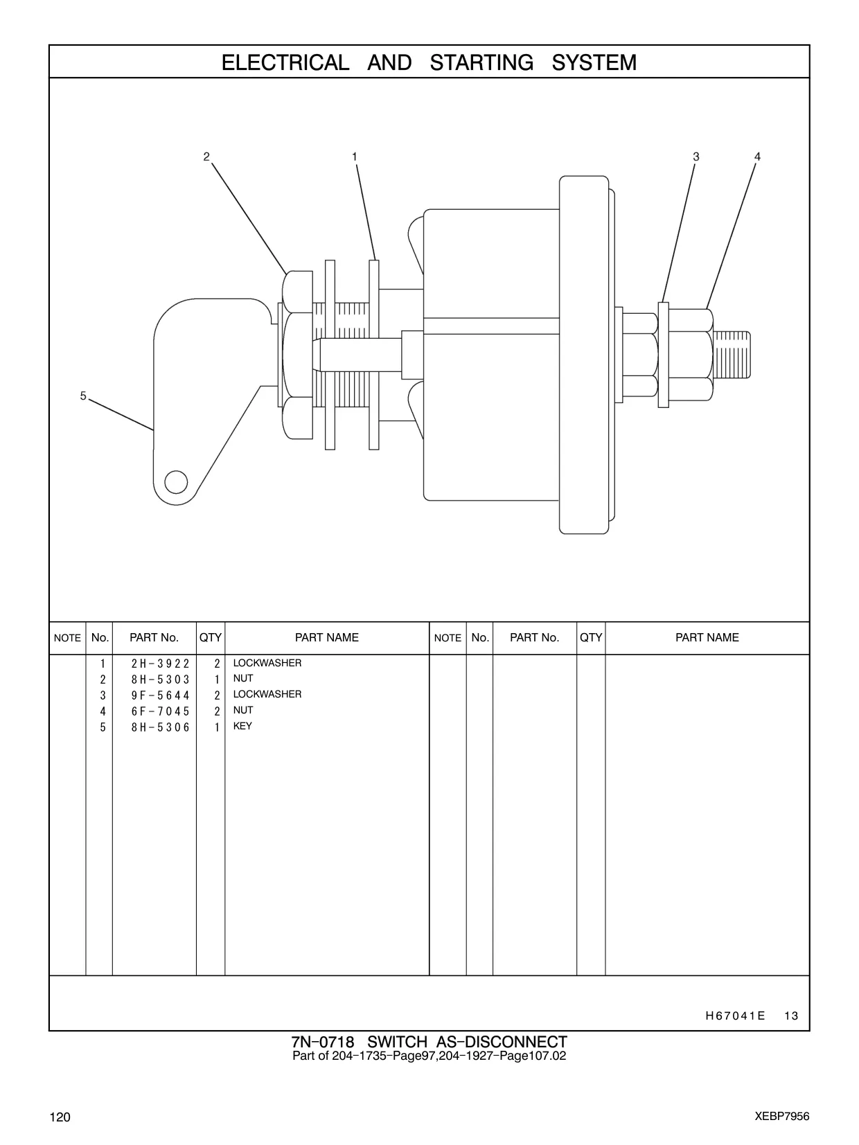 2H-3922 - LOCKWASHER