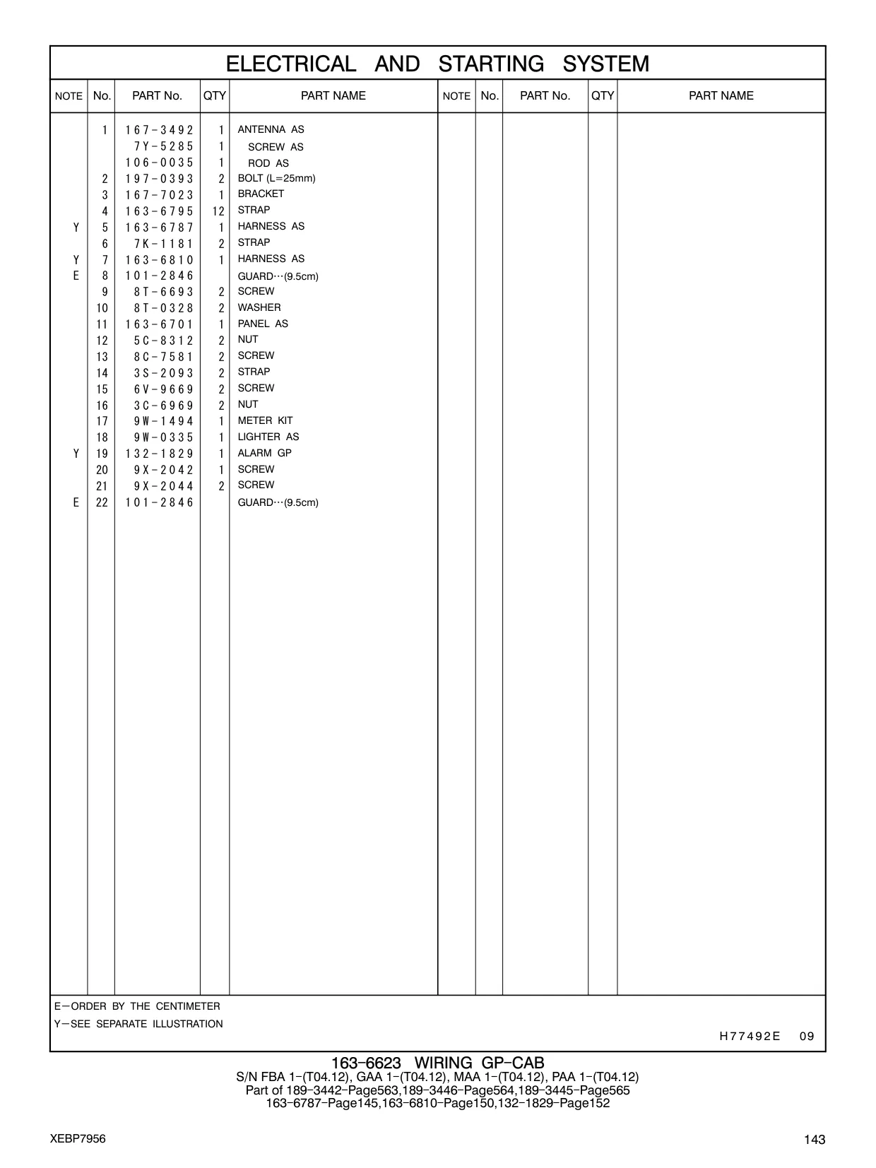 7Y-5285 - SCREW AS