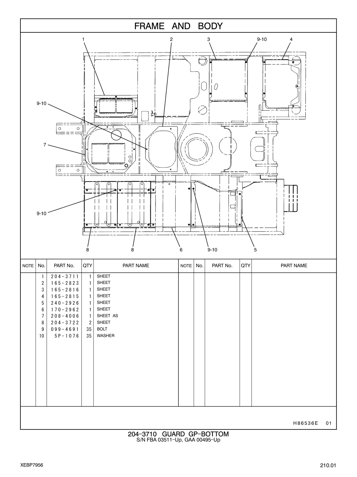 240-2926 - SHEET