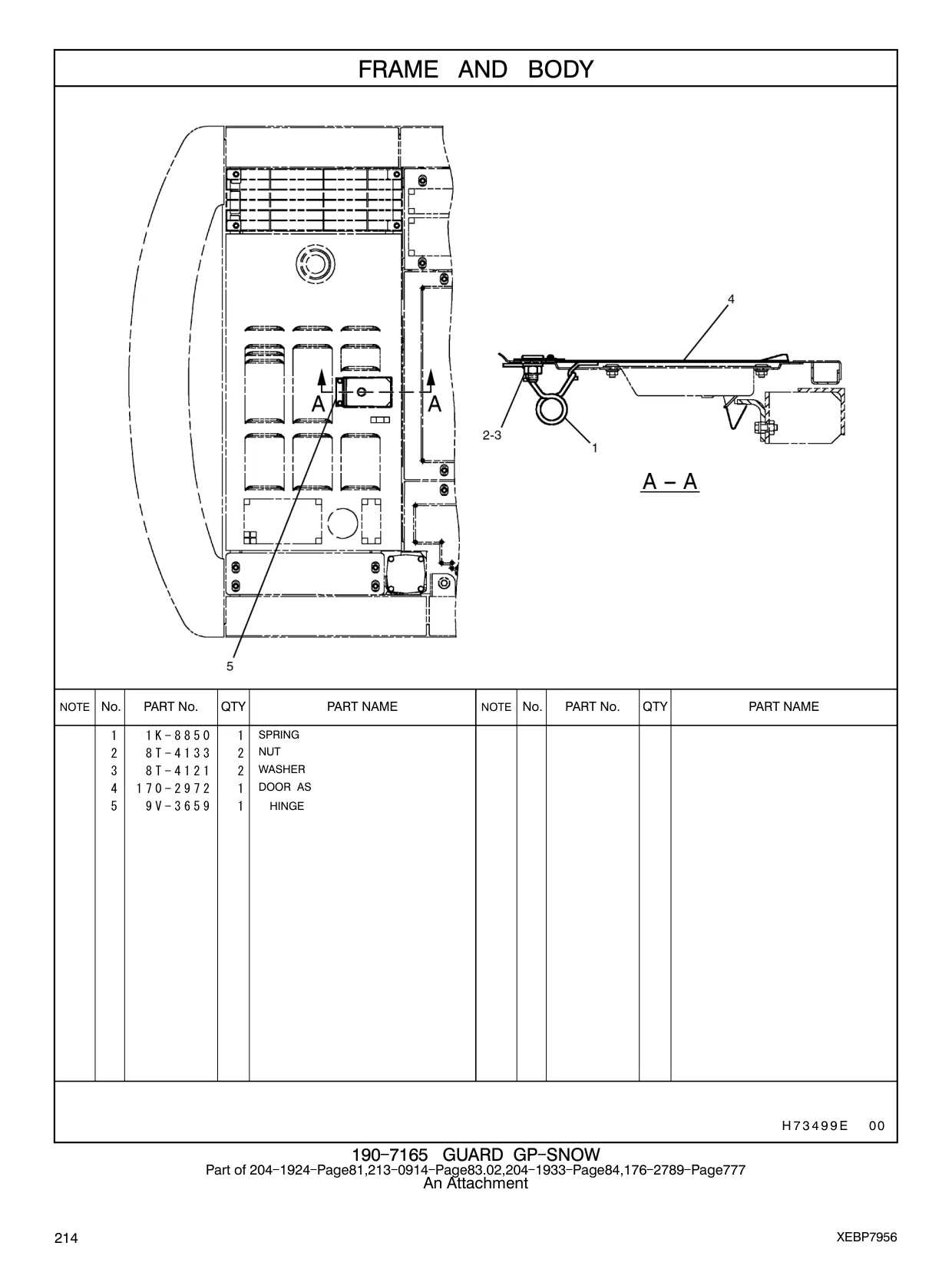 170-2972 - DOOR AS