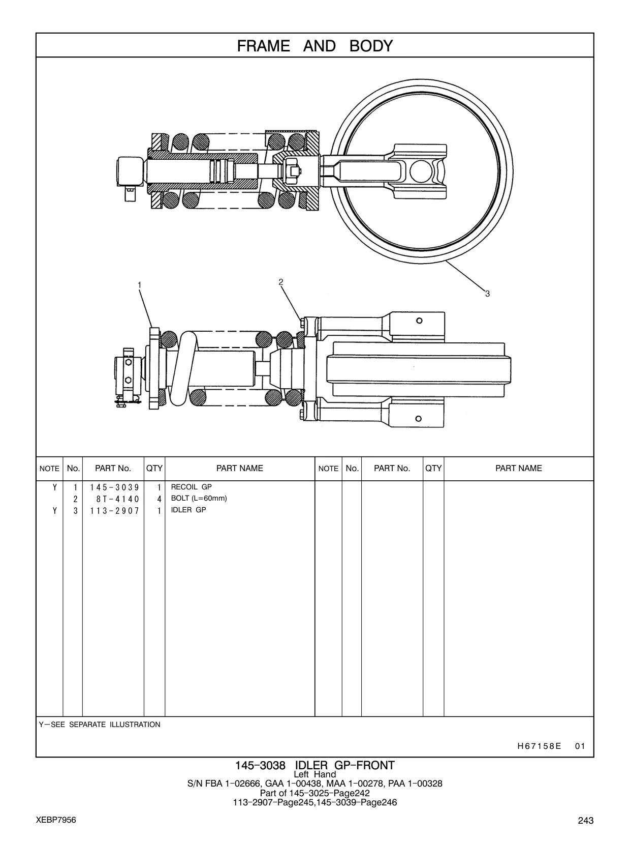 145-3039 - RECOIL GP