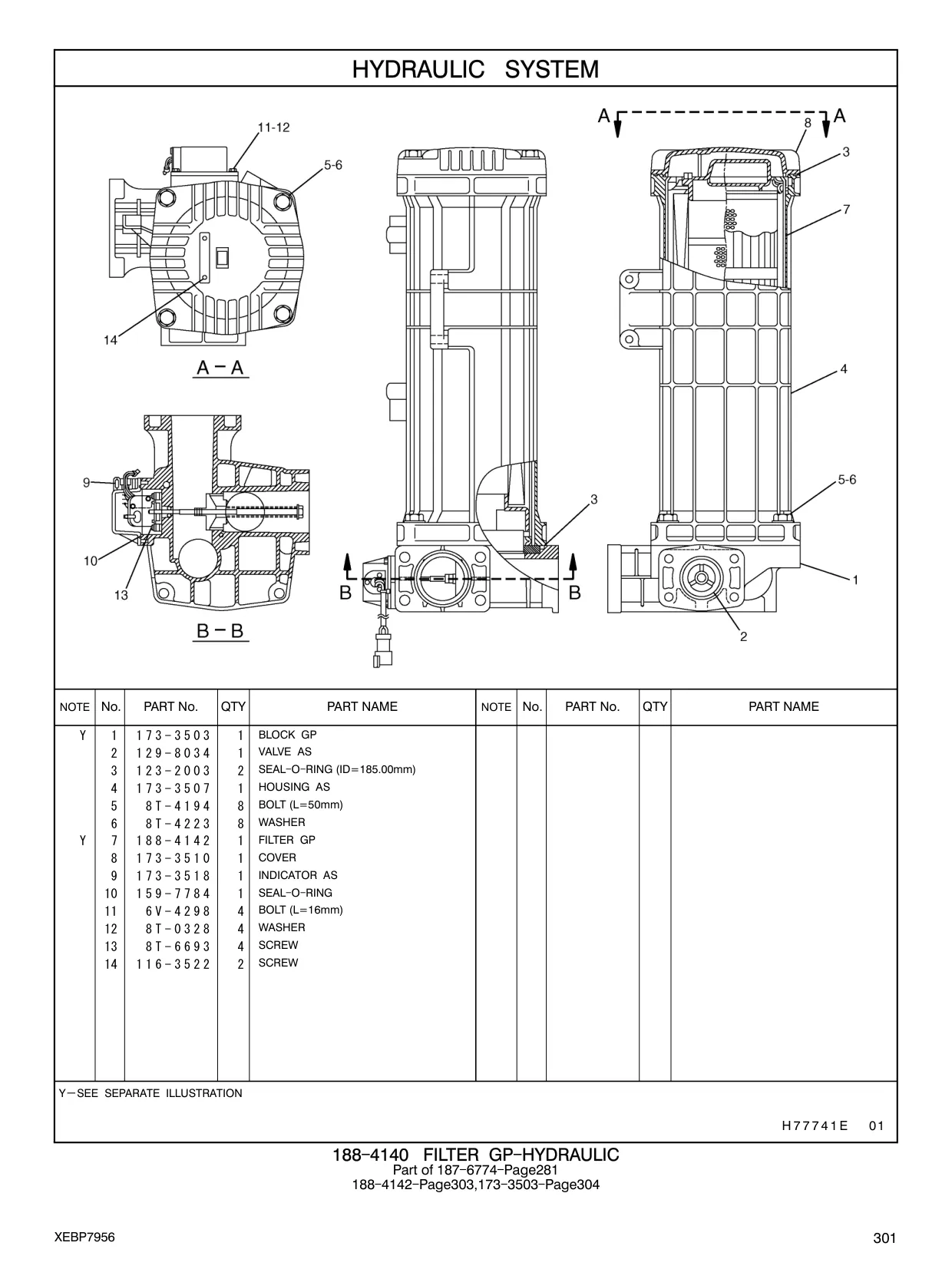 188-4142 - FILTER GP