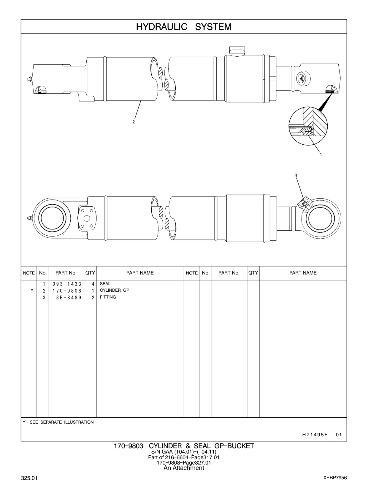 170-9808 - CYLINDER GP