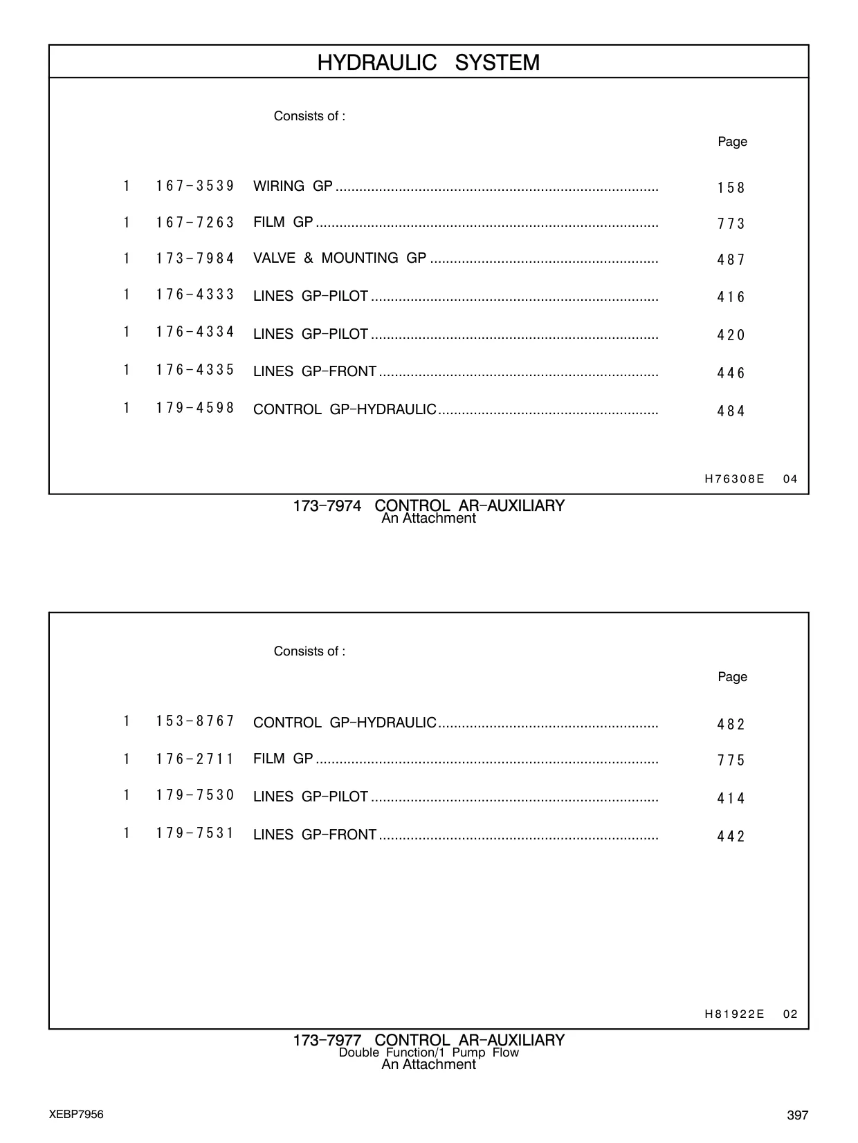 167-3539 - WIRING GP ..................................................................................