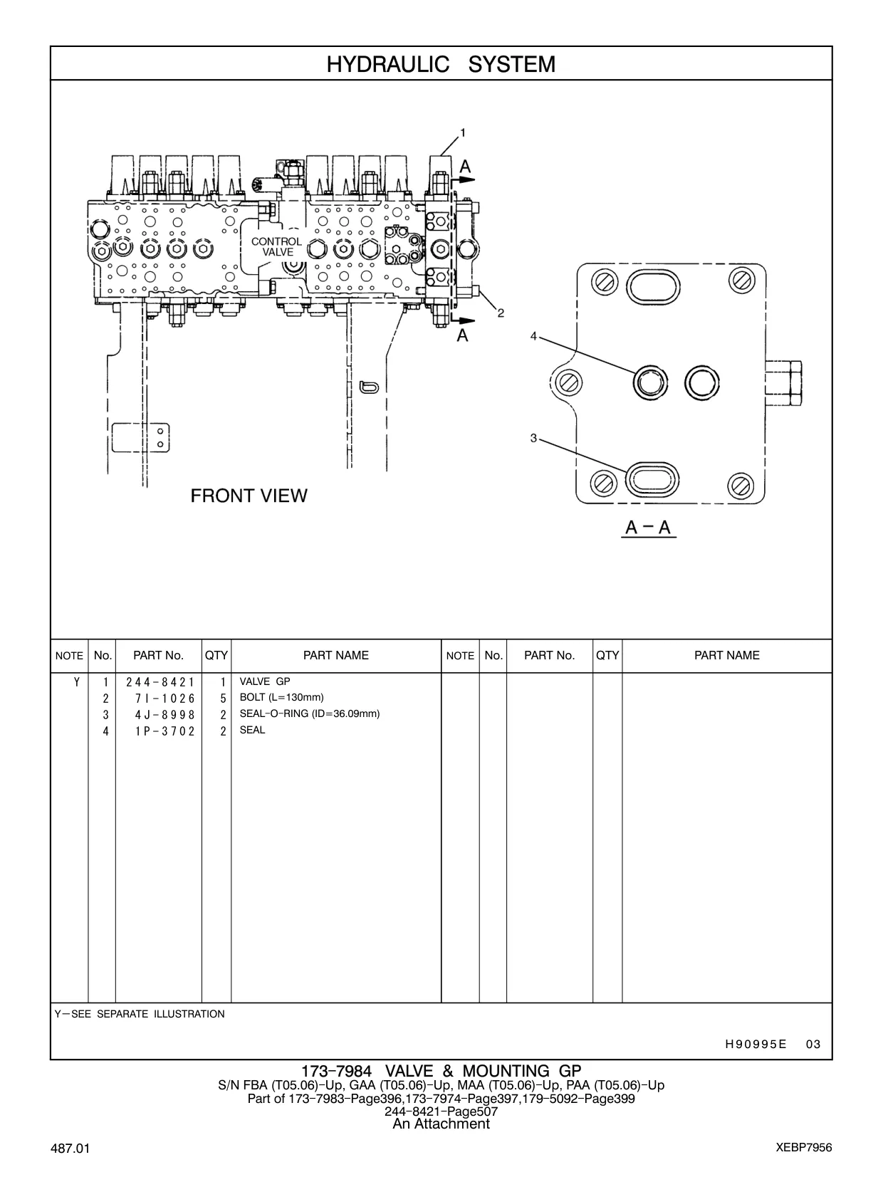 244-8421 - VALVE GP
