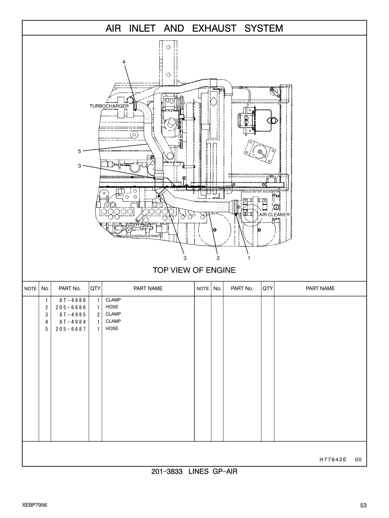 8T-4986 - CLAMP