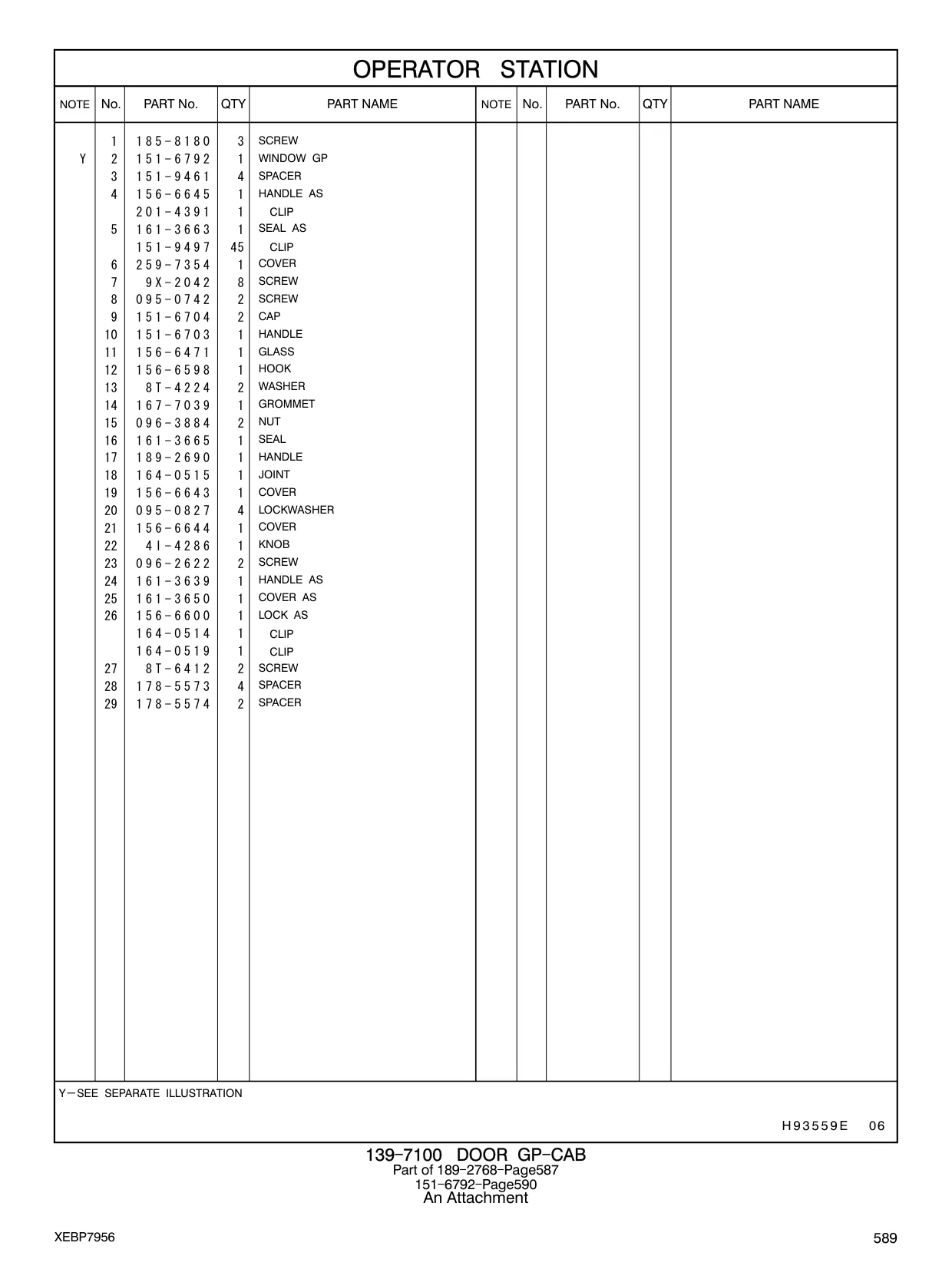 161-3639 - HANDLE AS