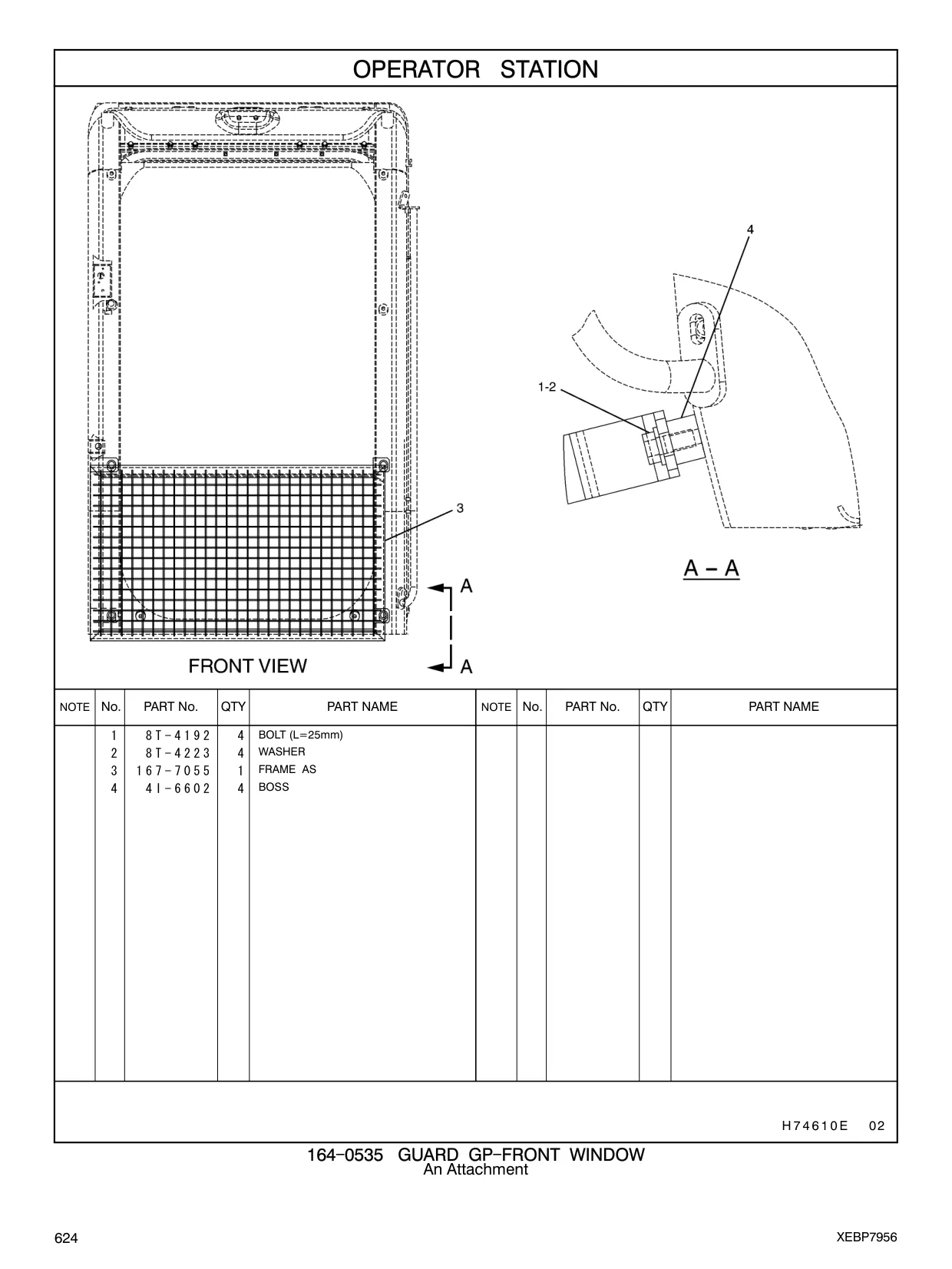 167-7055 - FRAME AS