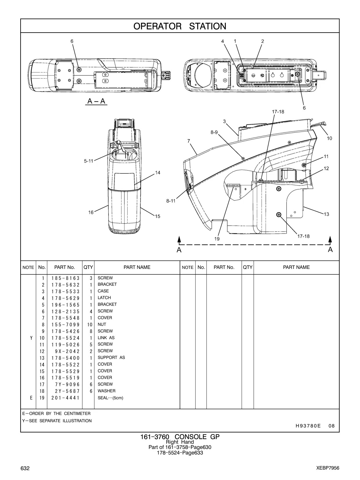 178-5632 - BRACKET