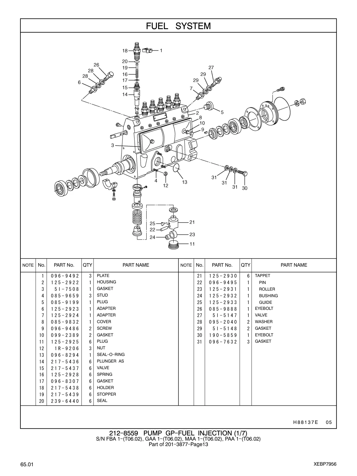 085-9199 - PLUG