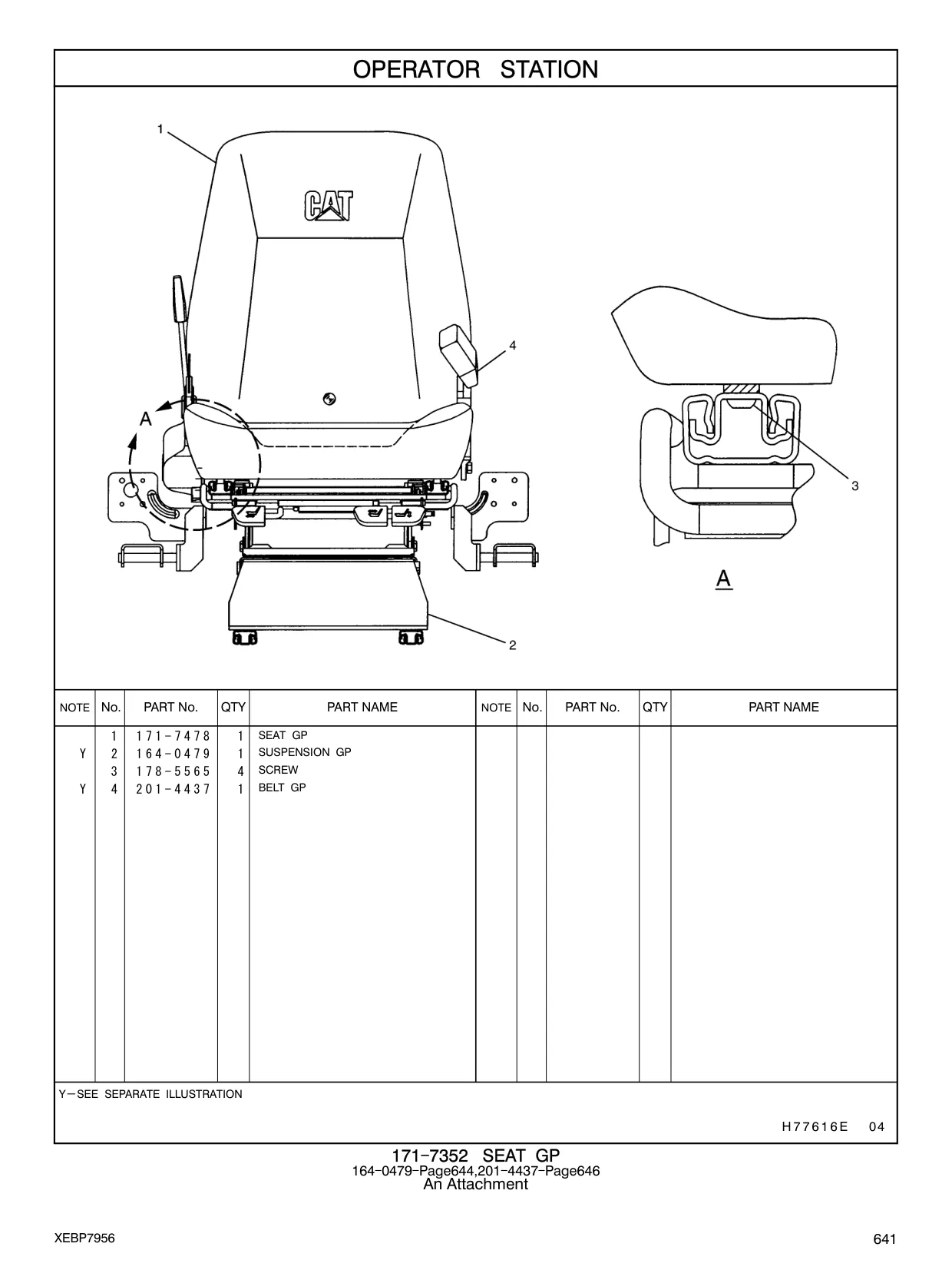 171-7478 - SEAT GP