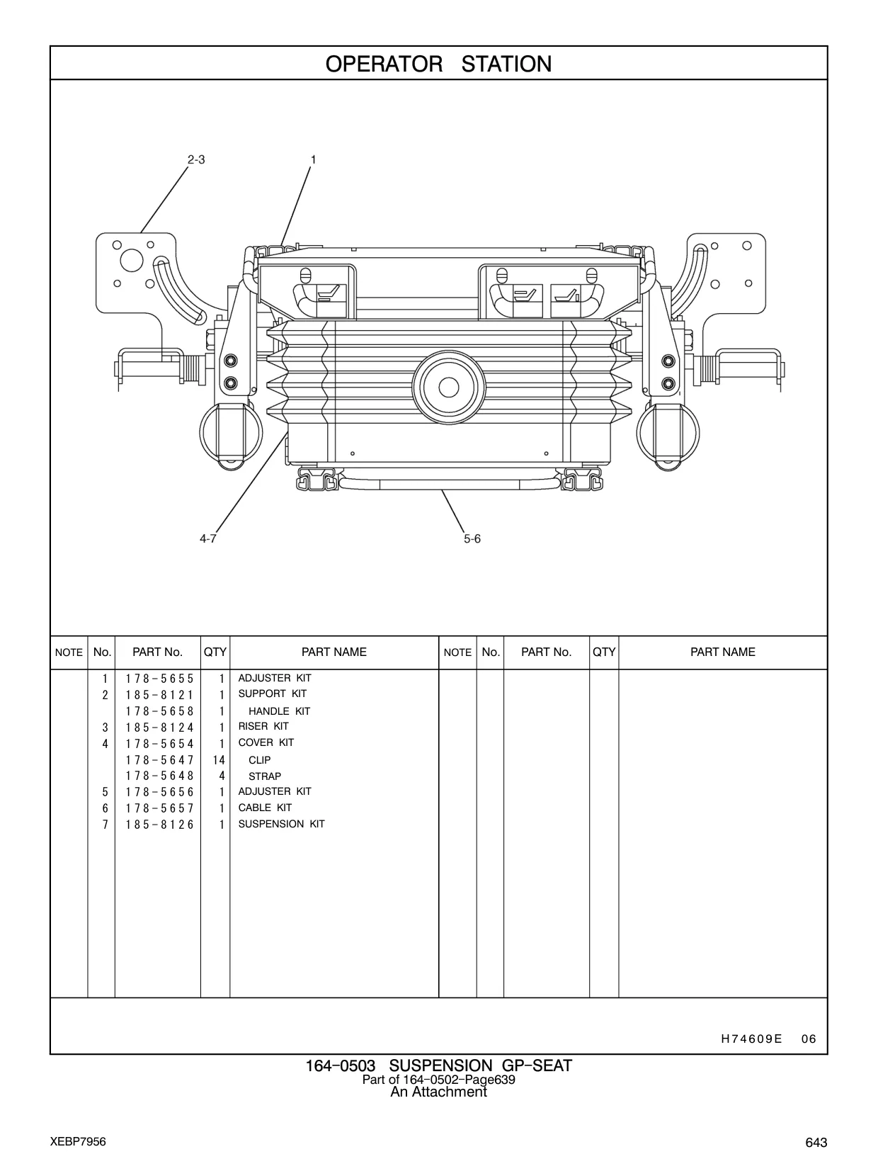 178-5654 - COVER KIT