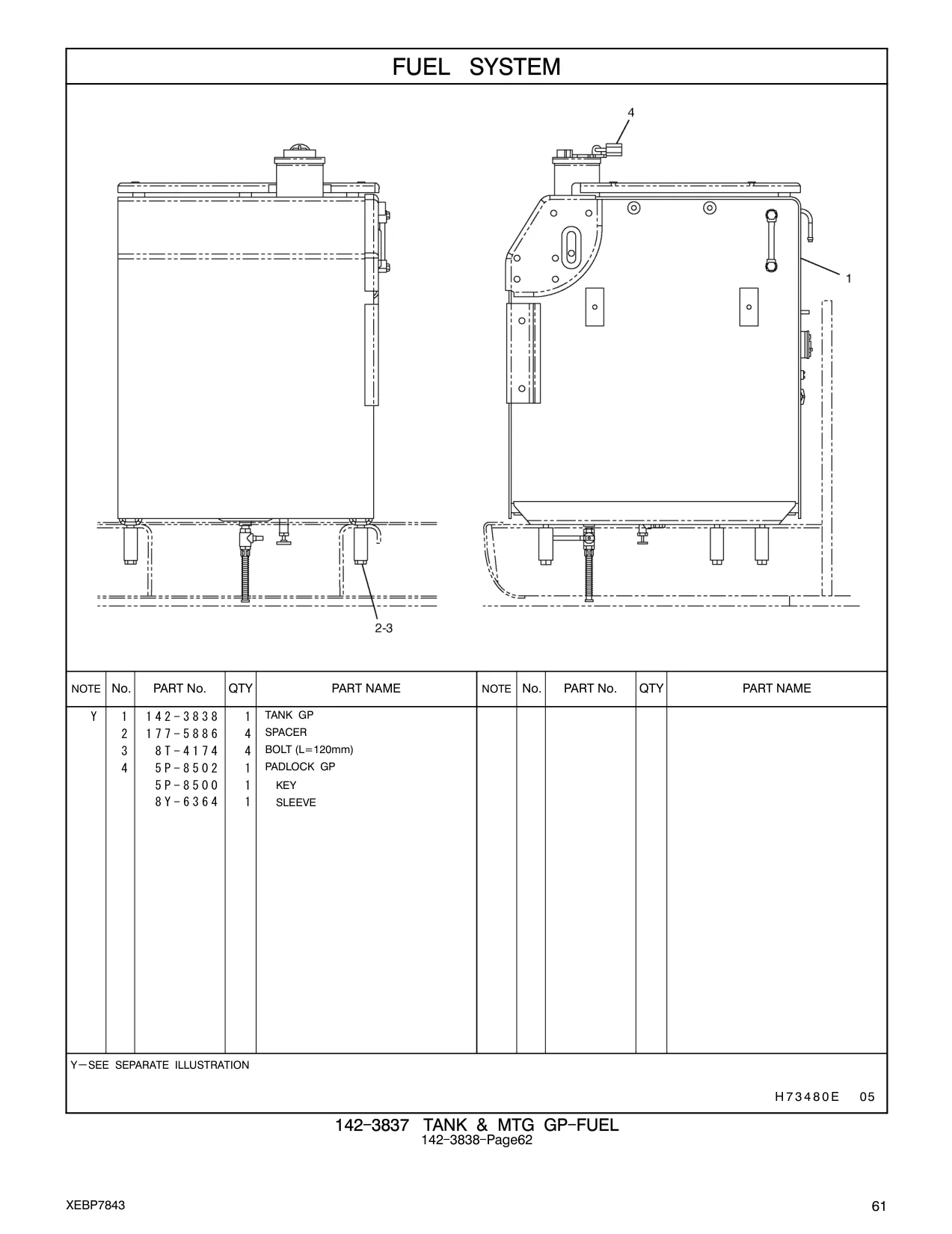 8Y-6364 - SLEEVE