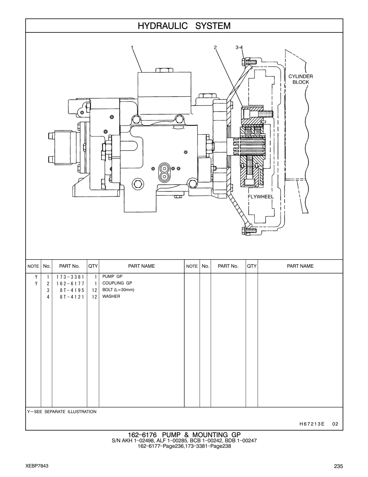173-3381 - PUMP GP