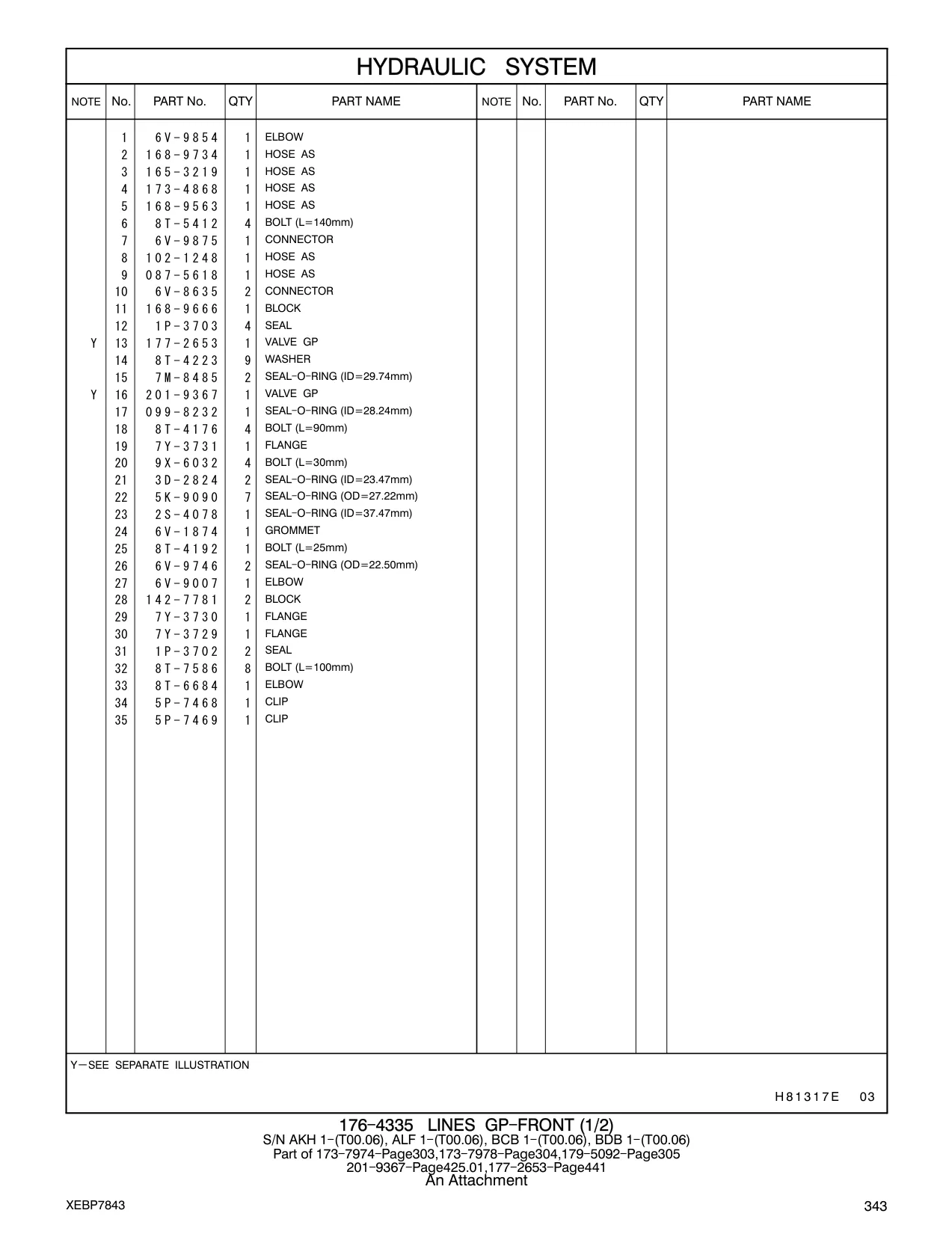 168-9563 - HOSE AS