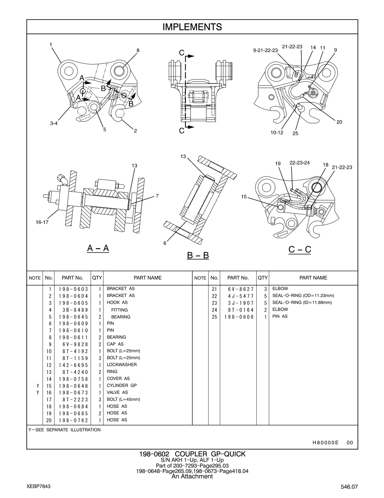 198-0603 - BRACKET AS