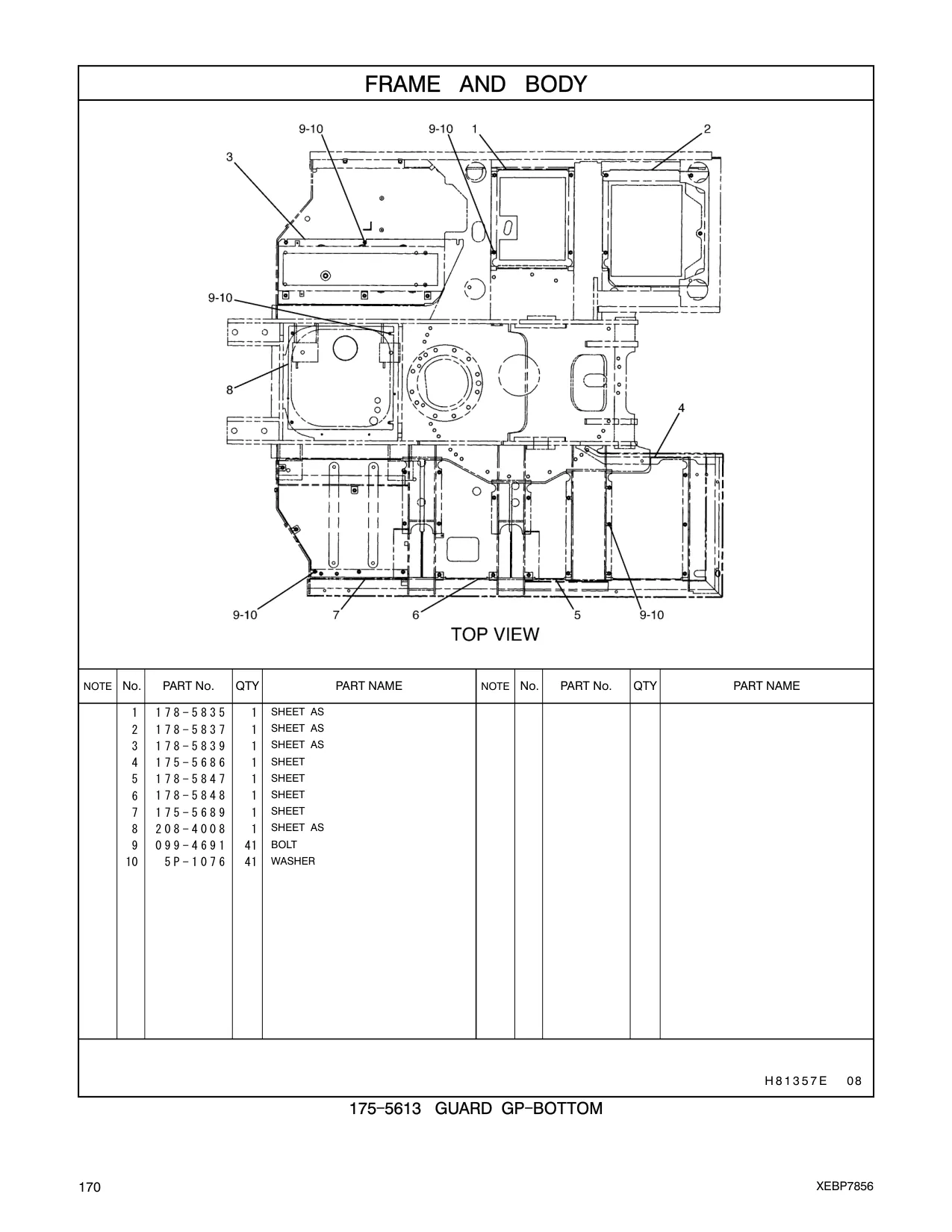 178-5835 - SHEET AS