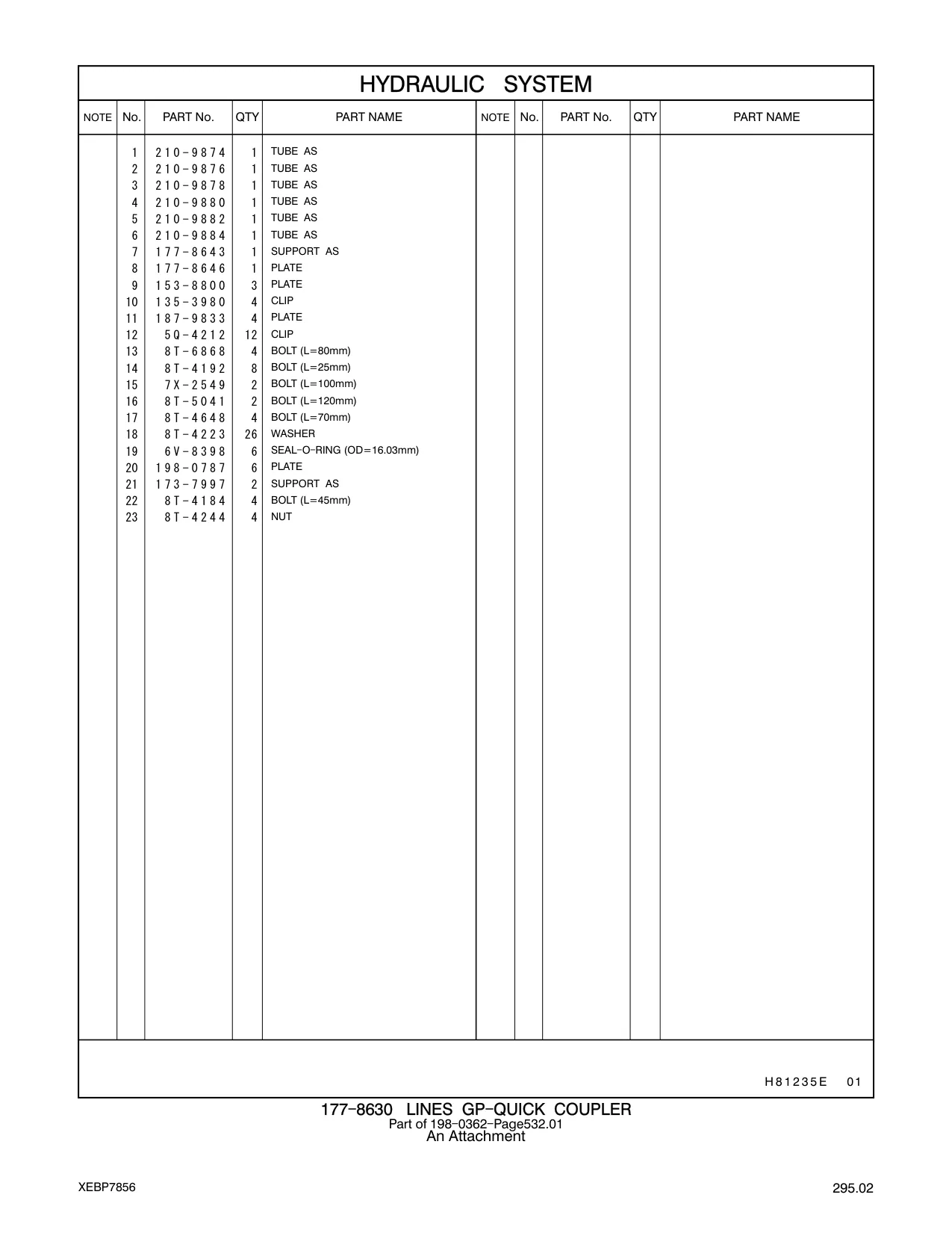 210-9882 - TUBE AS